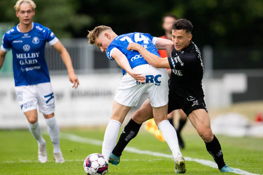 Trelleborgs Lukas Minter Wettergren och IFK Göteborgs