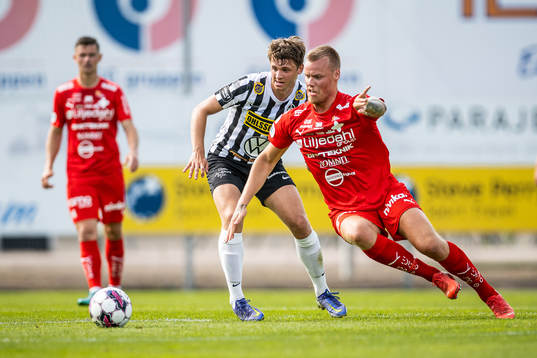 Landskronas Emil Jönsson och Värnamos Victor Eriksson