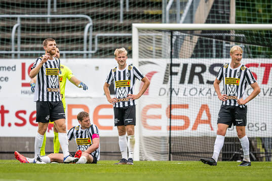 Landskronas Erik Hedenquist, Philip Andersson, Johan Rapp
