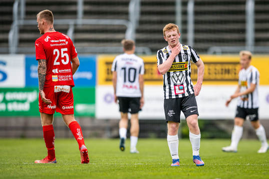 Landskronas Sam Hegdal deppar