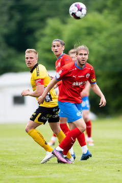 Elfsborgs Per Frick och Helsingborgs Charlie Weberg