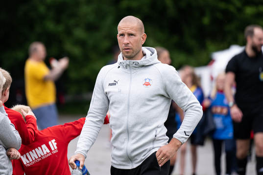 Helsingborgs tränare Mattias Lindström