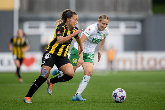 Häckens Johanna Rytting Kaneryd och Hammarbys Courtney