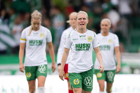 Hammarbys Fanny Hjelm Rönnlund deppar