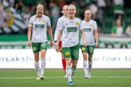 Hammarbys Fanny Hjelm Rönnlund deppar