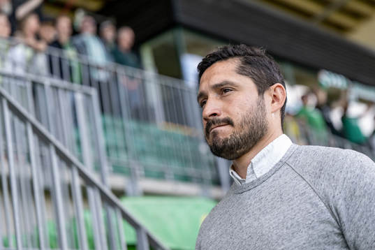 Hammarbys tränare Pablo Pinones-Arce