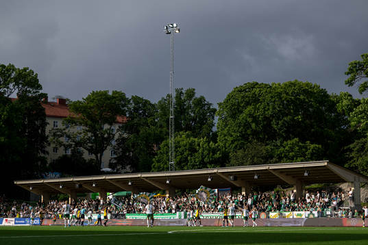Vy över Hammarby IP