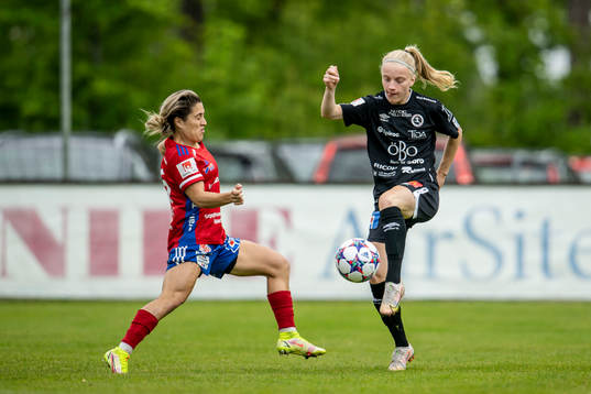 Örebros Anna Sandberg och Vittsjös Katrina Gorry