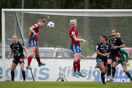 Vittsjös Linda Sällström gör 1-0