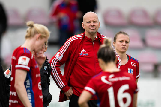 Vittsjös tränare Thomas Mårtensson deppar