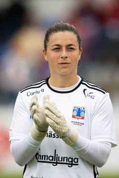Vittsjös målvakt Sabrina D'Angelo