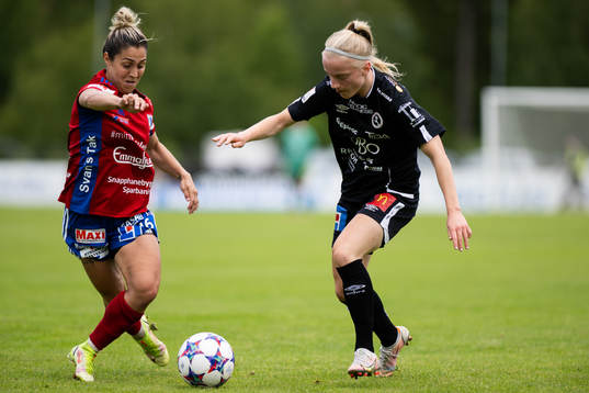 Vittsjös Katrina Gorry och Örebros Anna Sandberg