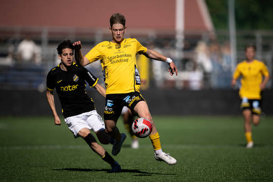 s Taha Ayari och Elfsborgs Ludvig Richtnér