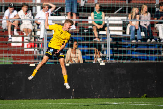 Elfsborgs Gottfrid Rapp jublar