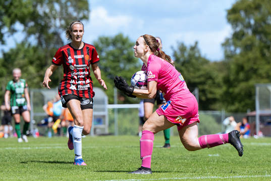 Varbergs målvakt Jasmine Strandberg