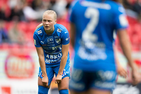Kalmars Wilma Finnman deppar