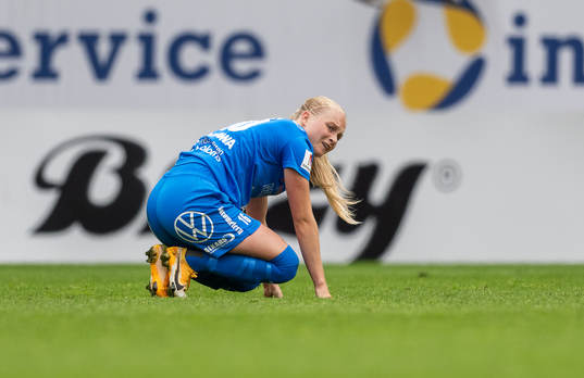 Kalmars Wilma Finnman deppar