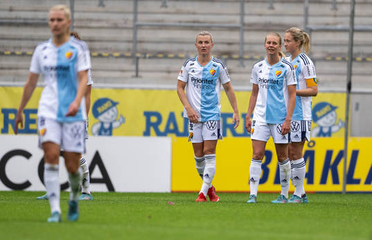 Djurgårdens spelare jublar