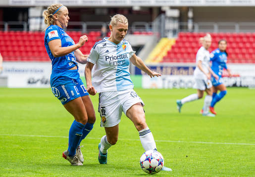 Kalmars Fanny Nilsson och Djurgårdens Sara Olai