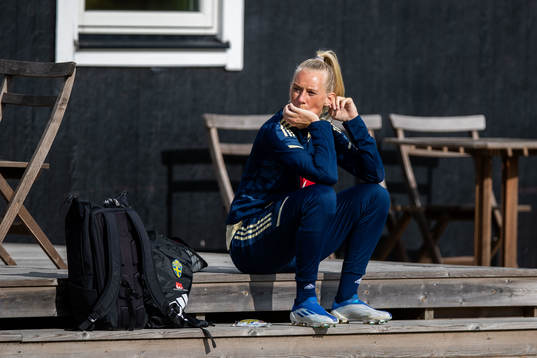 Stina Blackstenius  of the Swedish women's national