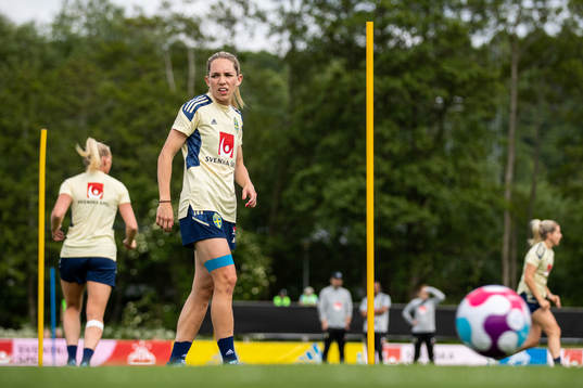 Elin Rubensson of the Swedish women's national football team