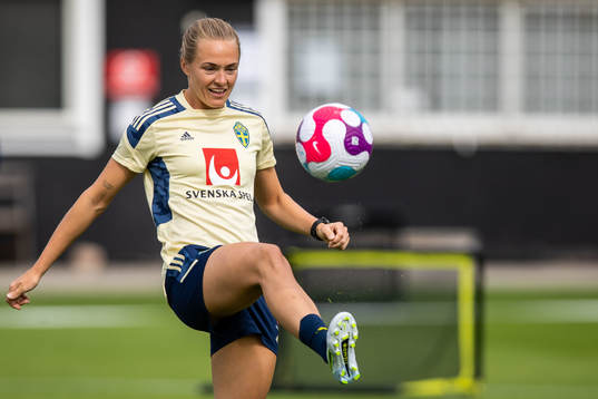Magdalena Eriksson of the Swedish women's national football