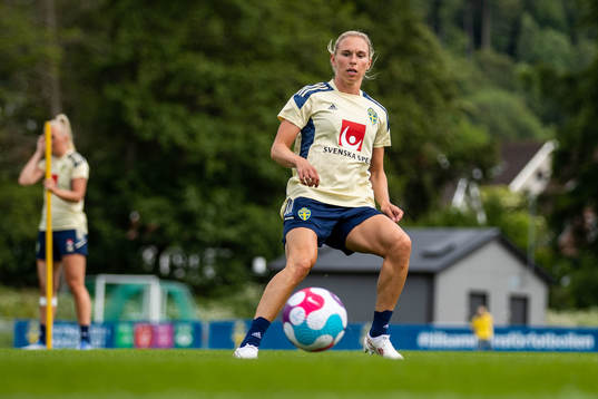 Jonna Andersson of the Swedish women's national football