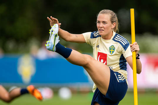 Magdalena Eriksson of the Swedish women's national football