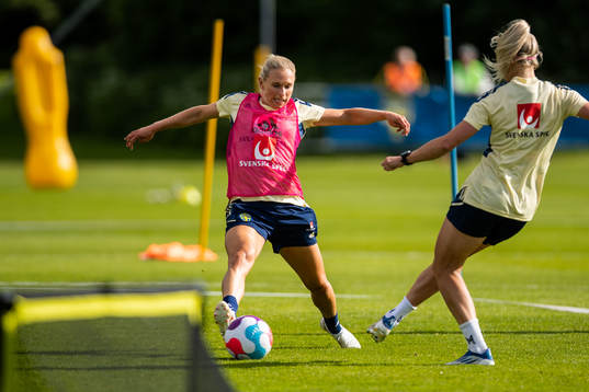 Jonna Andersson of the Swedish women's national football