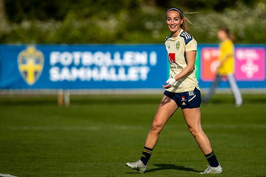 Kosovare Asllani of the Swedish women's national football