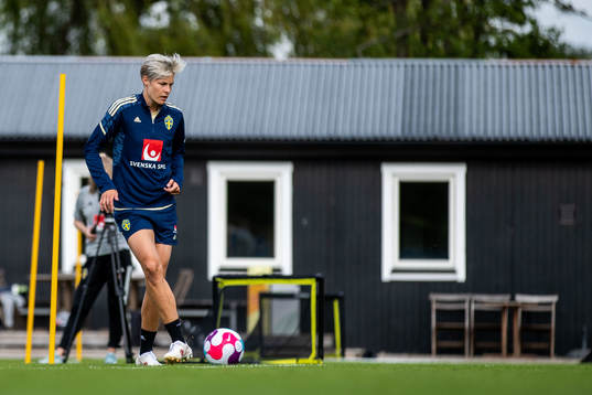 Lina Hurtig of the Swedish women's national football team
