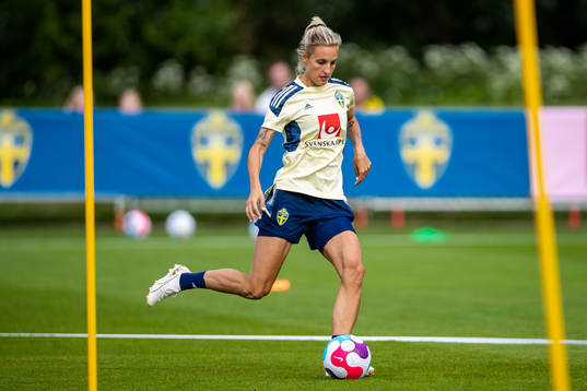 Nathalie Björn of the Swedish women's national football