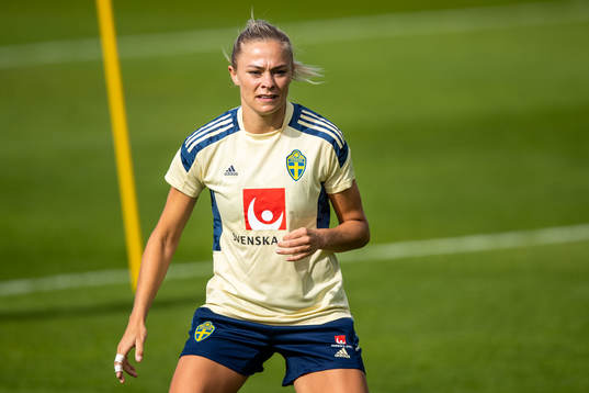 Fridolina Rolfö of the Swedish women's national football