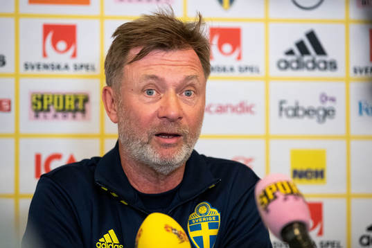 Head coach Peter Gerhardsson of the Swedish women's