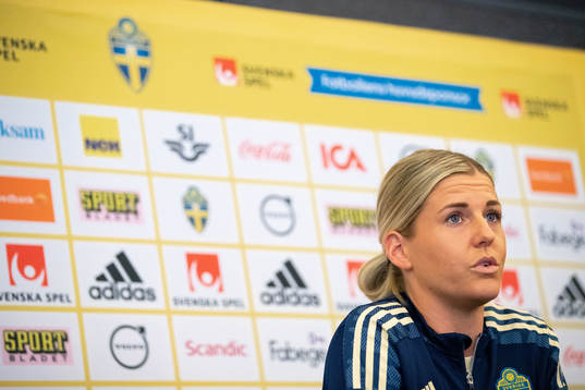 Olivia Schough of the Swedish women's national football team