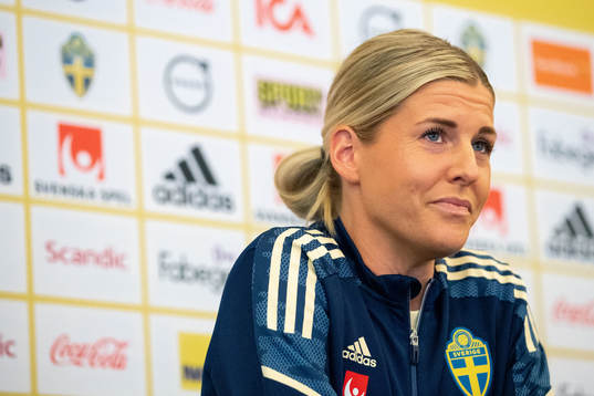 Olivia Schough of the Swedish women's national football team