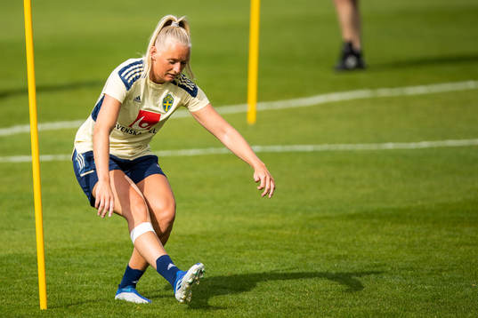 Stina Blackstenius of the Swedish women's national football