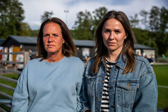 Expressens Anna Friberg and Frida Olsson
