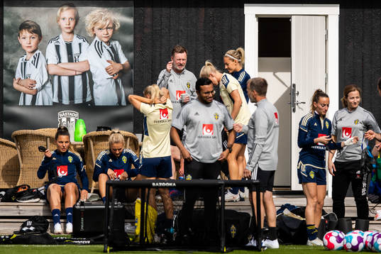 Head coach Peter Gerhardsson of the Swedish women's