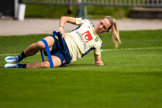 Elin Rubensson of the Swedish women's national football team
