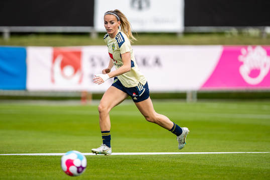 Kosovare Asllani of the Swedish women's national football