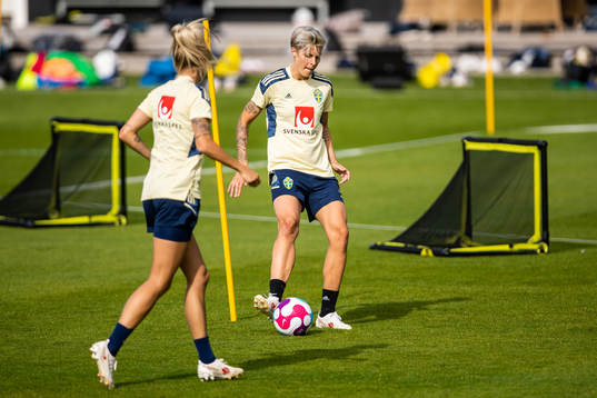 Lina Hurtig of the Swedish women's national football team