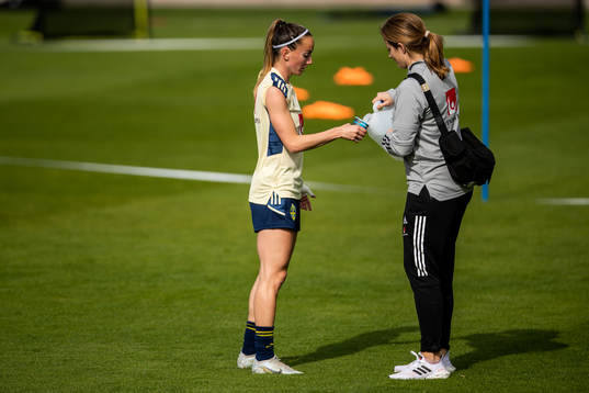 Kosovare Asllani of the Swedish women's national football