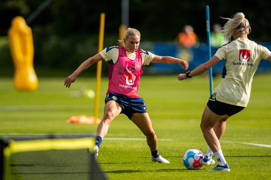 Jonna Andersson of the Swedish women's national football