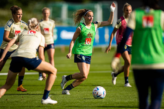 Kosovare Asllani of the Swedish women's national football