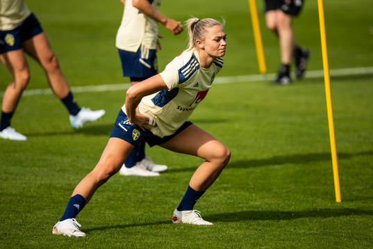 Fridolina Rolfö of the Swedish women's national football