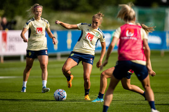 Filippa Angeldal of the Swedish women's national football
