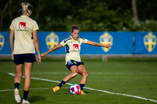 Filippa Angeldal of the Swedish women's national football