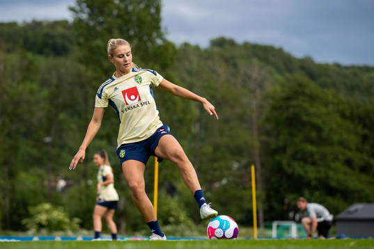 Amanda Nildén of the Swedish women's national football team