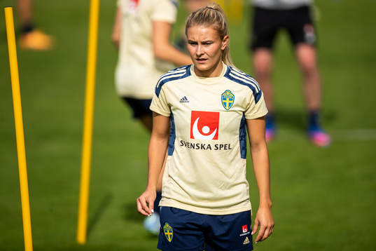 Amanda Nildén of the Swedish women's national football team
